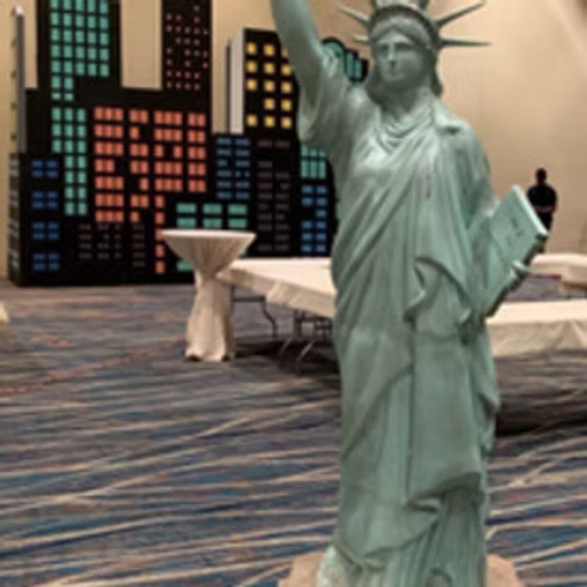Statue of Liberty photo moment prop